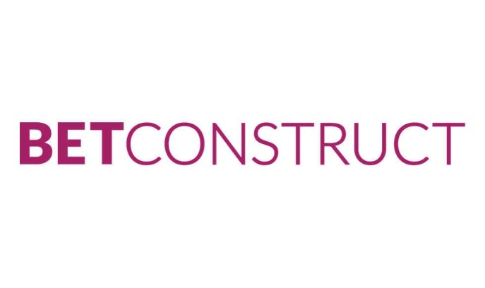 BetConstruct logo in bold pink typography